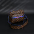 Louis Vuitton Trio Messenger Bag Monogram Canvas Blue Strap Crossbody Pouch