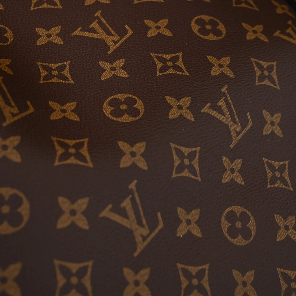 Louis Vuitton Neverfull MM Tote Bag Monogram Canvas Red Interior Shoulder