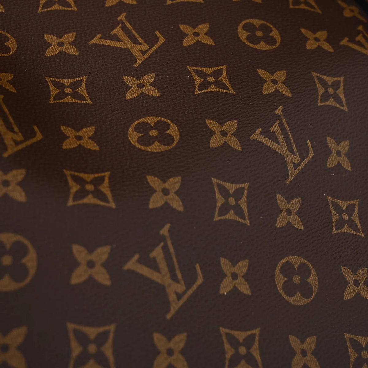 Louis Vuitton Neverfull MM Tote Bag Monogram Canvas Red Interior Shoulder