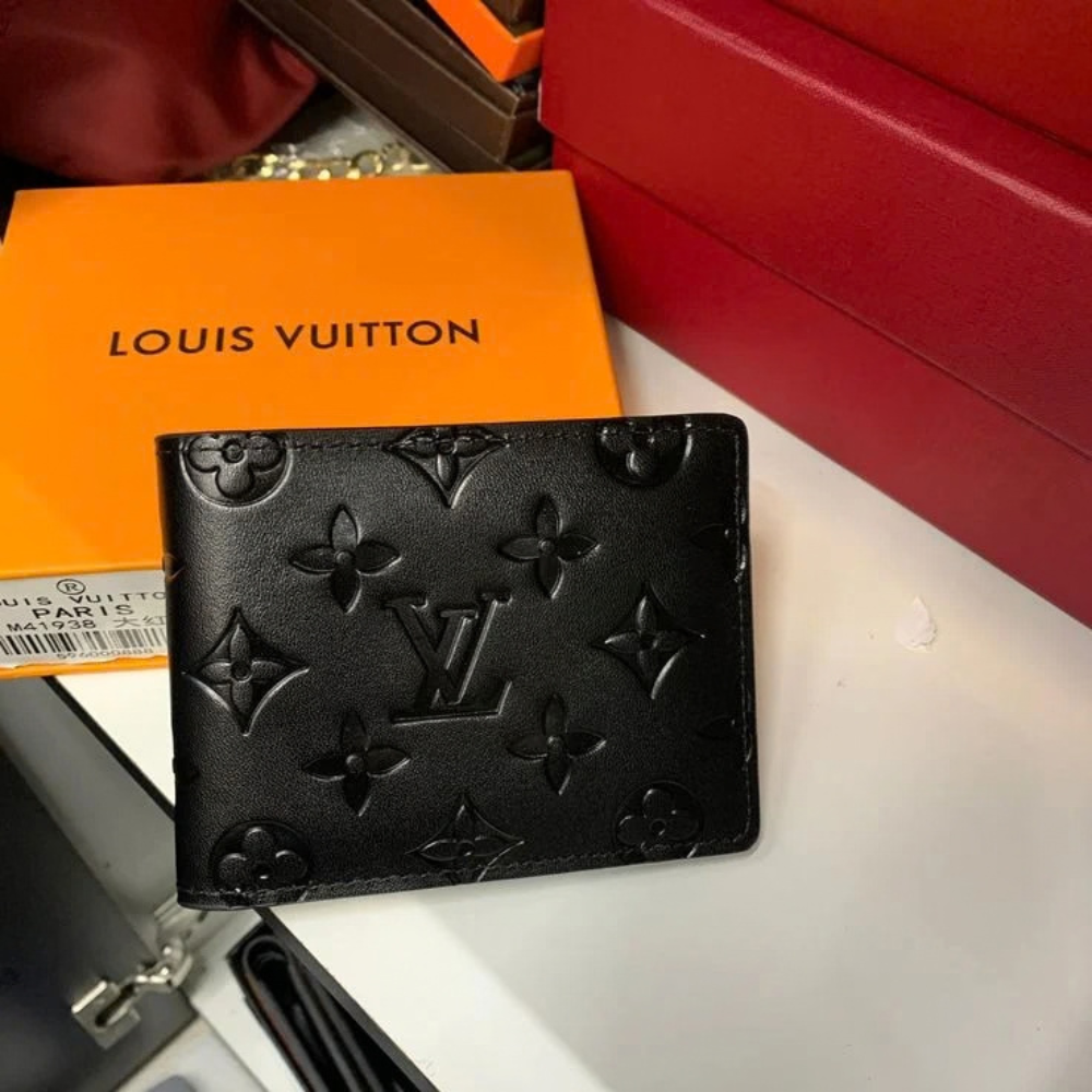Louis Vuitton Multiple Monogram Canvas Slender Wallet Black Men's Slim Card Case
